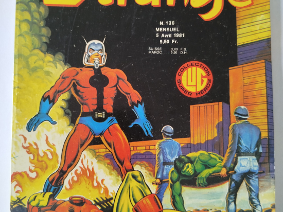 STRANGE n°136 eo 1981 TBE++++