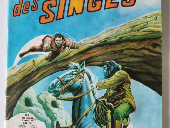 LA PLANETE DES SINGES n°3 eo 1977 TTBE+++