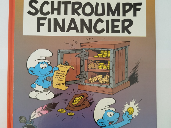 LES SCHTROUMPFS n°16 Le schtroumpf financier eo 1992 TTBE++