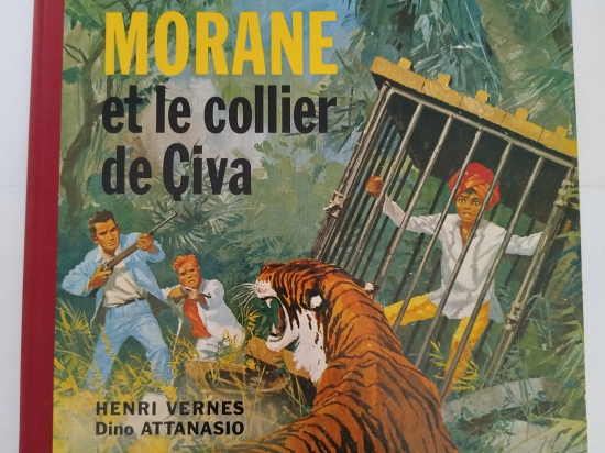 BOB MORANE Et le collier de Civa eo 1963 TBE+++ ( nom écrit vu sur photo )
