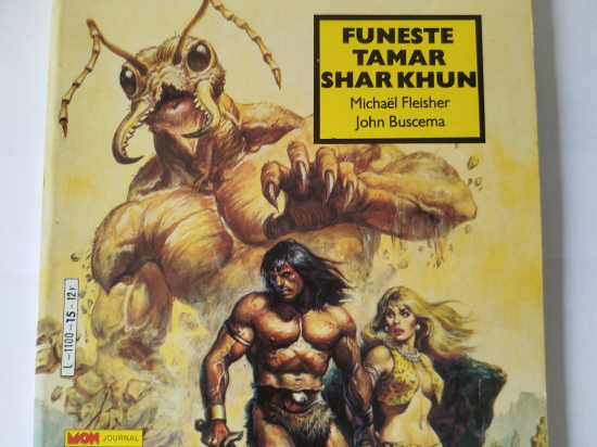 SUPER CONAN n°15 Funeste Tamar Shar Khun eo 1986 TTBE++++SUP