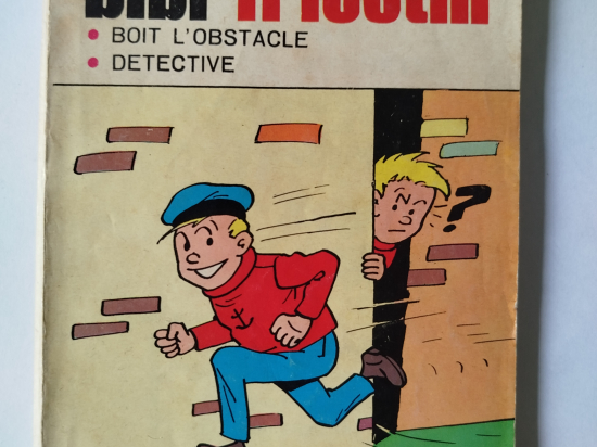BIBI FRICOTIN boit l'obstacle, détective 1968 TTBE++