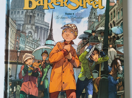LES QUATRE DE BAKER STREET n°2 Le dossier Raboukine eo 2010 TBE+++++