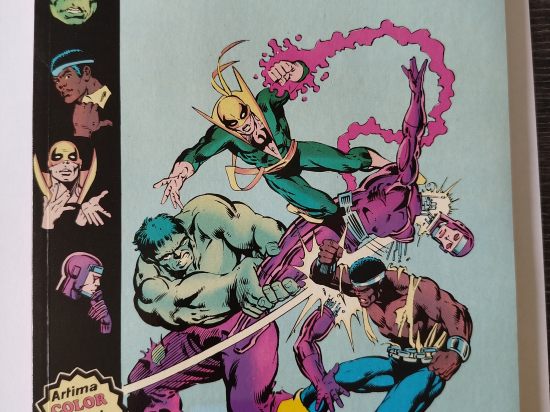 HULK Hors série POWER MAN ET IRON FIST eo 1982 TTBE++++SUP