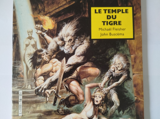 SUPER CONAN n°16 Le temple du tigre eo 1986 TTBE+++