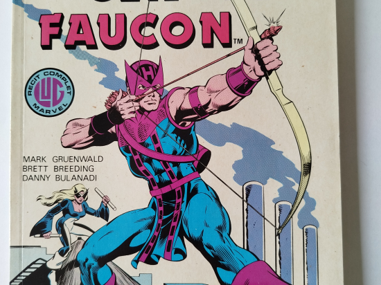 UN RECIT COMPLET MARVEL n°5 OEIL DE FAUCON eo 1985 TTBE++