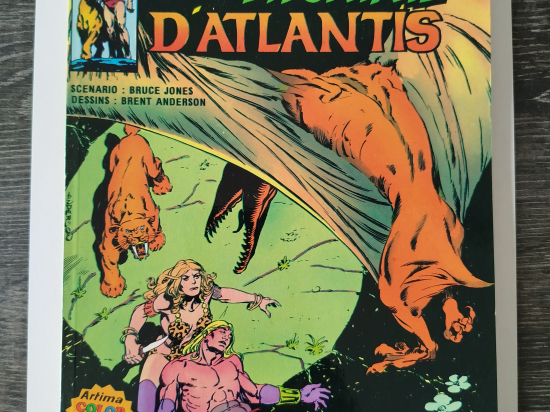 KAZAR n°3 L'homme d'Atlantis eo 1983 TTBE+++++SUP