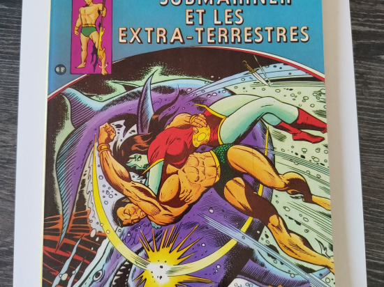 NAMOR n°2 SUBMARINER et les extra-terrestres eo 1979 TTBE+++SUP