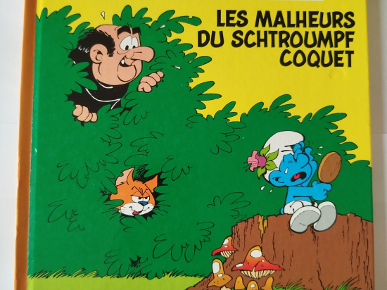 LES SCHTROUMPFS 3 histoires de schtroumpfs n°5 Les malheurs du schtroumpf coquet eo 1994 TTBE+++
