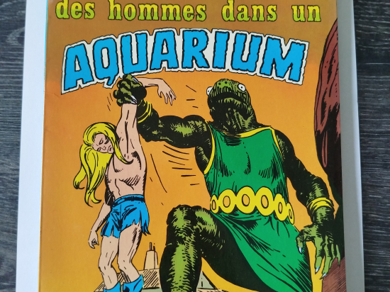 KAMANDI le dernier garçon de la terre n°2 Des hommes dans un aquarium eo 1981 TTBE+++++SUP