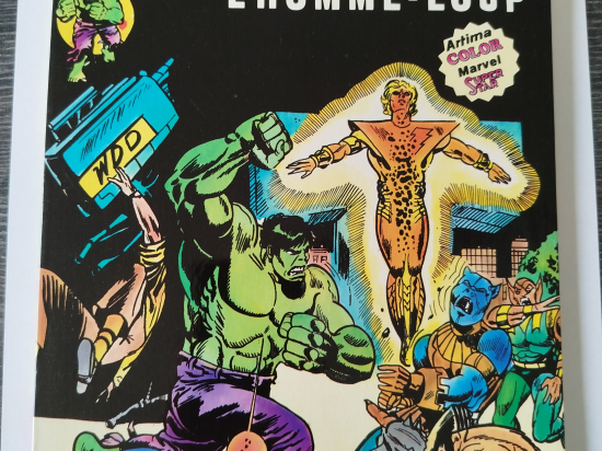 HULK gamma n°10 HULK contre l'homme-loup eo 1980 TTBE+++++SUP