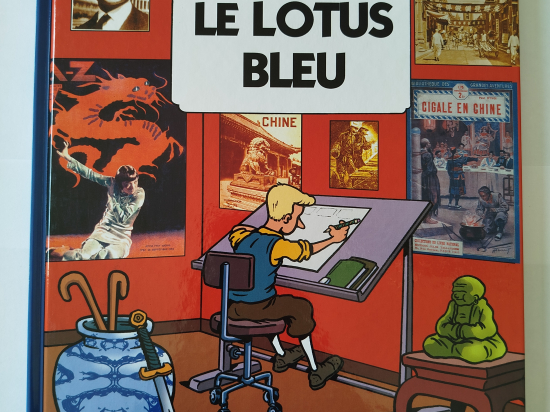 TINTIN Comment Hergé a créé le lotus bleu eo 2009 TTBE+++