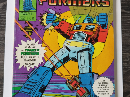 TRANSFORMERS n°1 eo 1987 TTBE++
