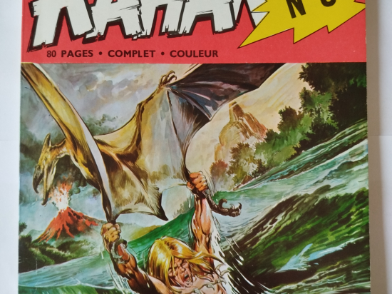 RAHAN 1ère série n°9 La terre qui parle eo 1974 TTBE++