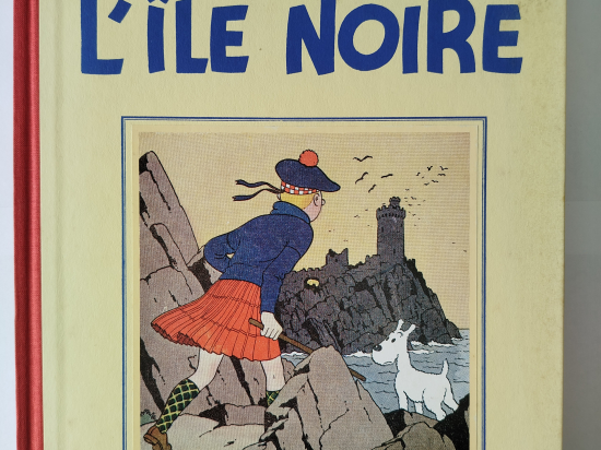 TINTIN L'île noire fac similé eo 1987 TTBE+++