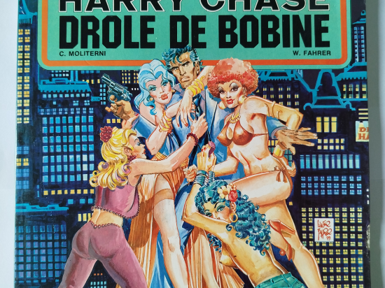 HARRY CHASE n°2 Drôle de bobine eo 1980 TBE++