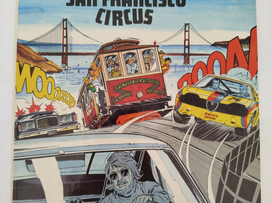 MICHEL VAILLANT San Francisco circus eo 1976 TTBE+++++SUP