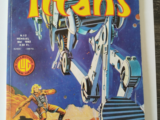 TITANS n°52 ( couverture STAR-WARS ) eo 1983 TTBE+++