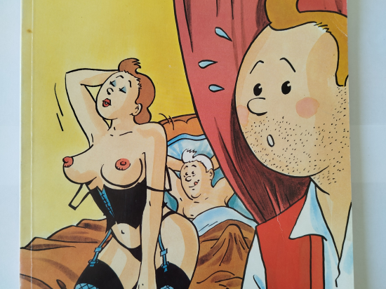 TINTIN Bede X album n°31 parodie érotique TTBE+