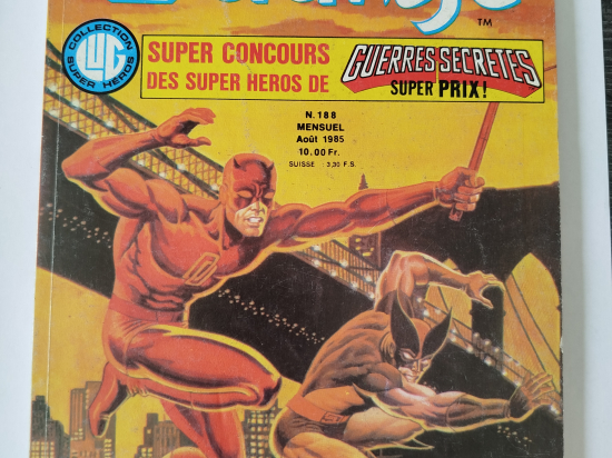STRANGE n°188 eo 1985 TBE++++