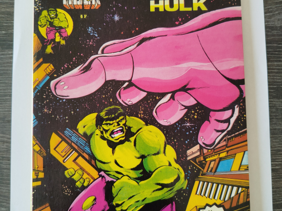 HULK gamma n°2 Un enfer pour HULK eo 1979 TTBE+++++SUP
