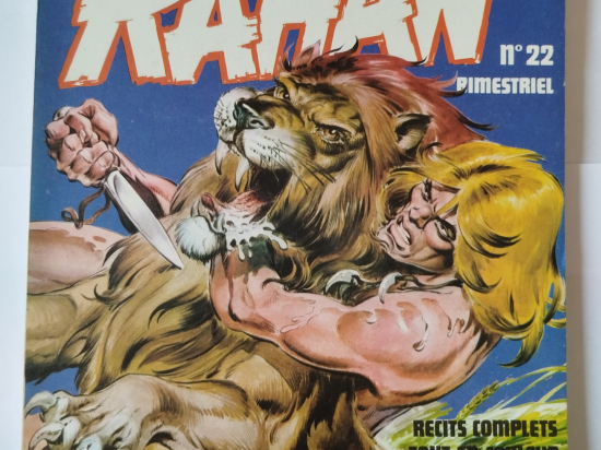 RAHAN 1ère série n°22 La vallée des tourments eo 1977 TTBE+++