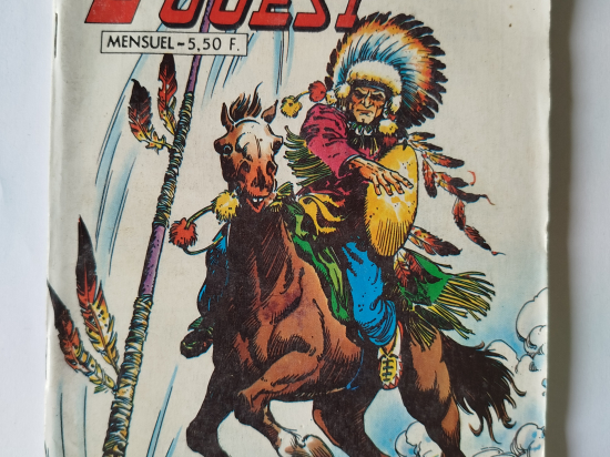 LA ROUTE DE L'OUEST n°116 eo 1984 TTBE+++