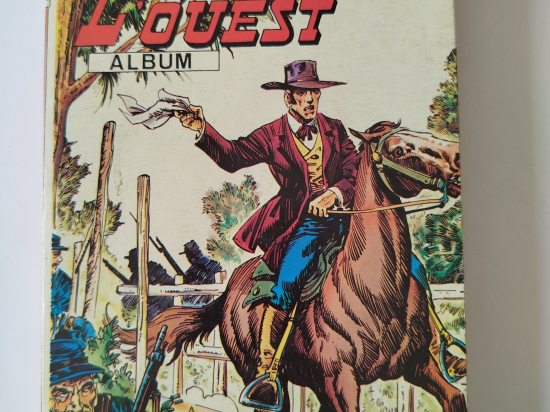 LA ROUTE DE L'OUEST album n°40 (118 à 120 ) eo 1984 TTBE+++++SUP
