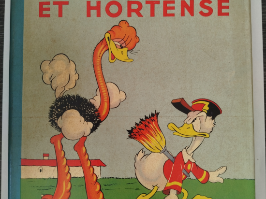 WALT DISNEY DONALD Et Hortense eo 1938 TTBE+++ jaquette TTBE+++