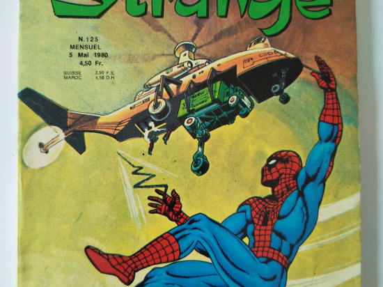 STRANGE n°125 eo 1980 TTBE++++SUP