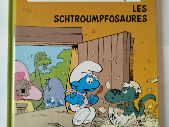 LES SCHTROUMPFS 3 histoires de schtroumpfs n°12 Les schtroumpfosaures eo 1995 TTBE+