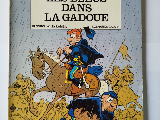 LES TUNIQUES BLEUES n°13 Les bleus dans la gadoue eo 1978 TBE+