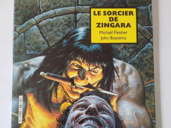 SUPER CONAN n°14 Le sorcier de Zingara eo 1986 TTBE++++SUP