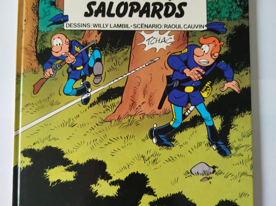 LES TUNIQUES BLEUES n°21 Les cinq salopards eo 1984 TTBE++++SUP