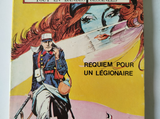 LES INDOMPTABLES n°8 Requiem pour un légionaire eo 1981 TTBE+++++SUP