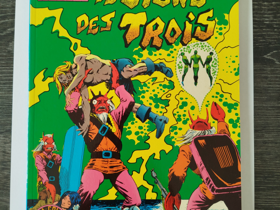 KAMANDI le dernier garçon de la terre n°7 Le signe des trois eo 1982 TTBE+++++SUP