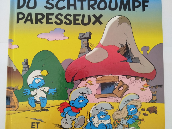 LES SCHTROUMPFS n°15 L'étrange réveil du schtroumpf paresseux eo 1991 TTBE+++