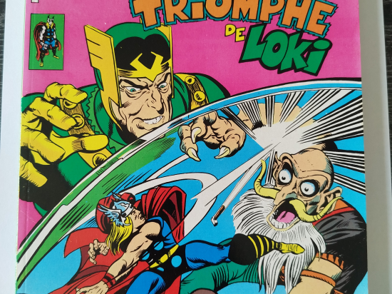 THOR LE FILS D'ODIN n°23 Le triomphe de LOKI eo 1984 TTBE++