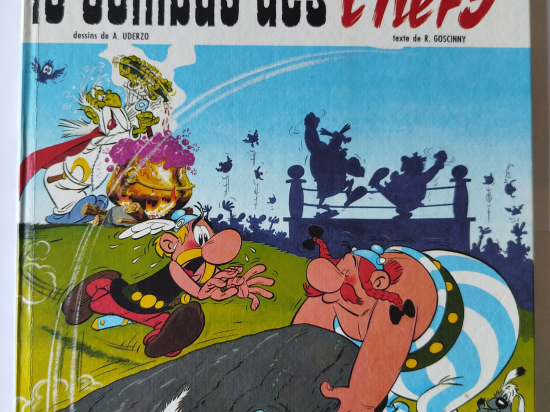 ASTERIX Le combat des chefs eo 1966 TTBE++