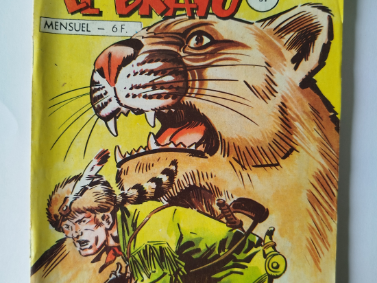 EL BRAVO n°91 eo 1985 TTBE++++SUP