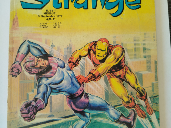 STRANGE n°93 eo 1977 TBE++