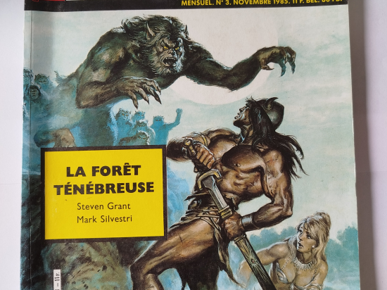 SUPER CONAN n°3 La forêt ténébreuse eo 1985 TBE++++