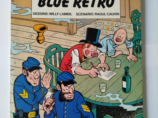 LES TUNIQUES BLEUES n°18 Blue retro eo 1981 TTBE+++
