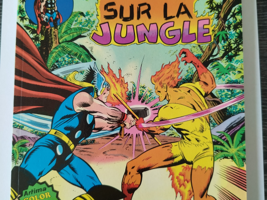 THOR LE FILS D'ODIN n°17 Flammes sur la jungle eo 1982 TTBE+++++SUP