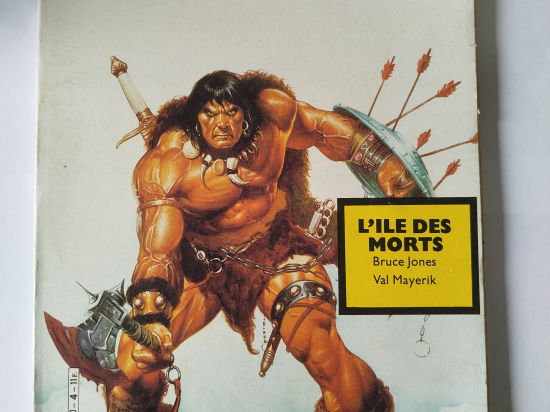 SUPER CONAN n°4 L'île des morts eo 1985 TTBE+++
