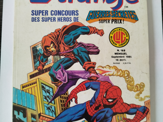STRANGE n°189 eo 1985 TTBE+