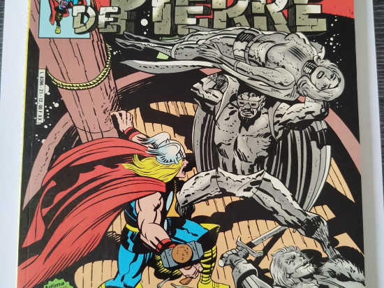 THOR LE FILS D'ODIN n°21 Un océan de pierre eo 1983 TTBE++++SUP