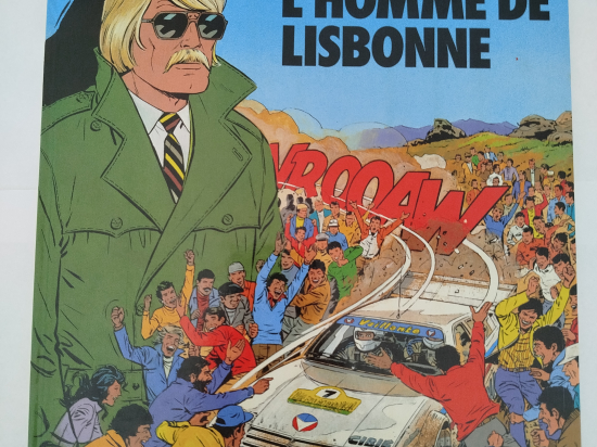 MICHEL VAILLANT L'homme de Lisbonne eo 1984 TTBE++++SUP