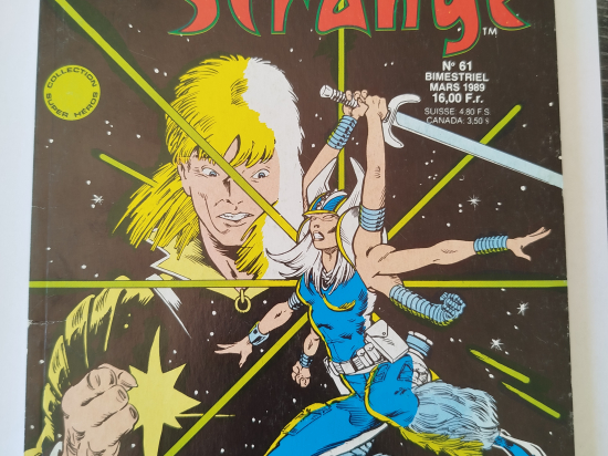 STRANGE spécial n°61 eo 1989 TTBE++