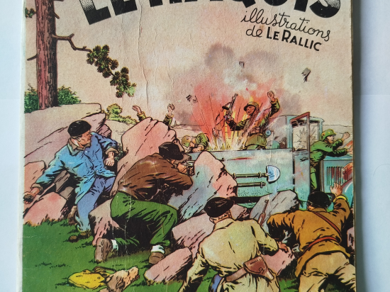 BERNARD CHAMBLET DANS LE MAQUIS ( LE RALLIC ) eo sd TTBE+